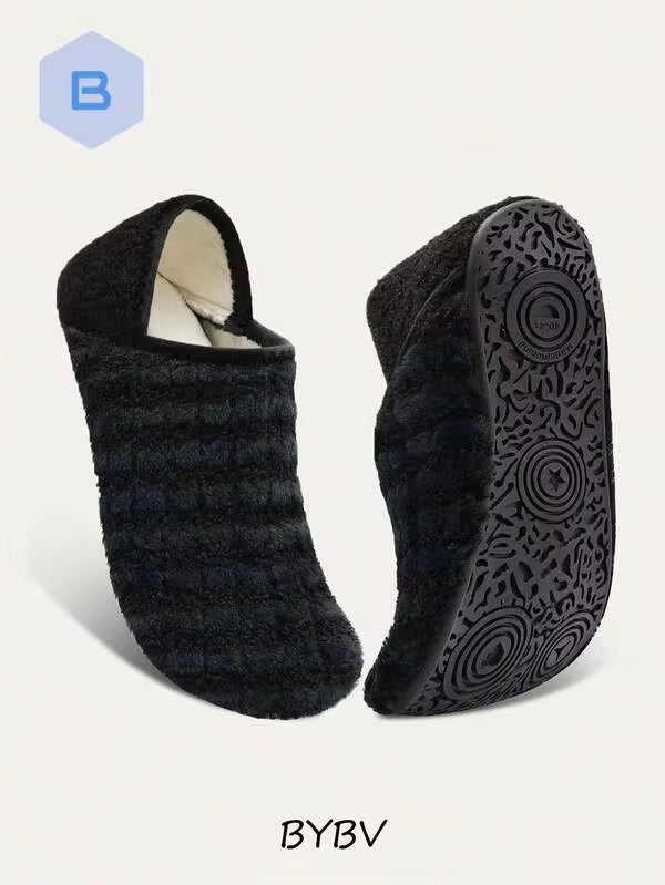 Comfortable Adult Home Slippers, Non-Slip Rubber Sole - Ultra Soft, Lightweight, Warm, Comfortable, Suitable For Indoor/Outdoor